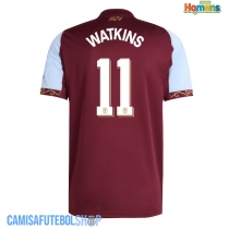 Camisa de time de futebol Aston Villa Ollie Watkins #11 Replicas 1º Equipamento 2025-26 Manga Curta